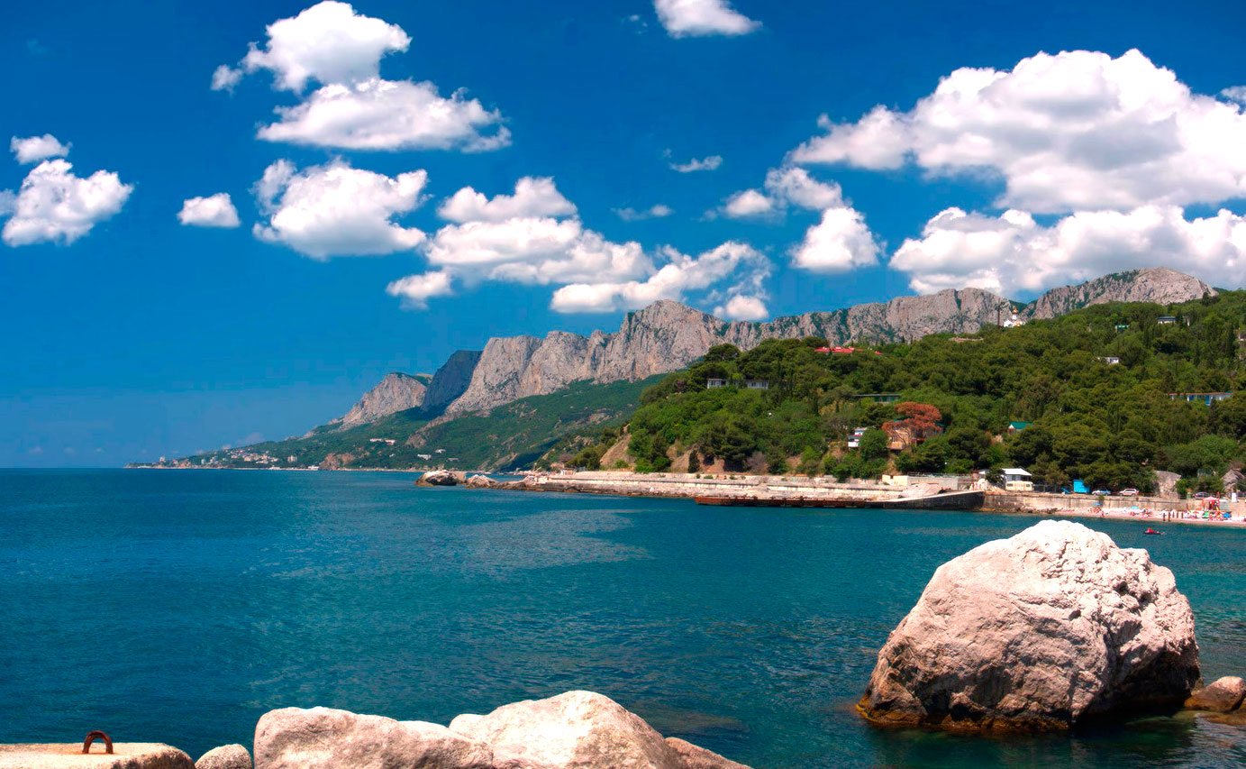 Черноморское побережье ЮБК Крым Черное море отдых на ЮБК